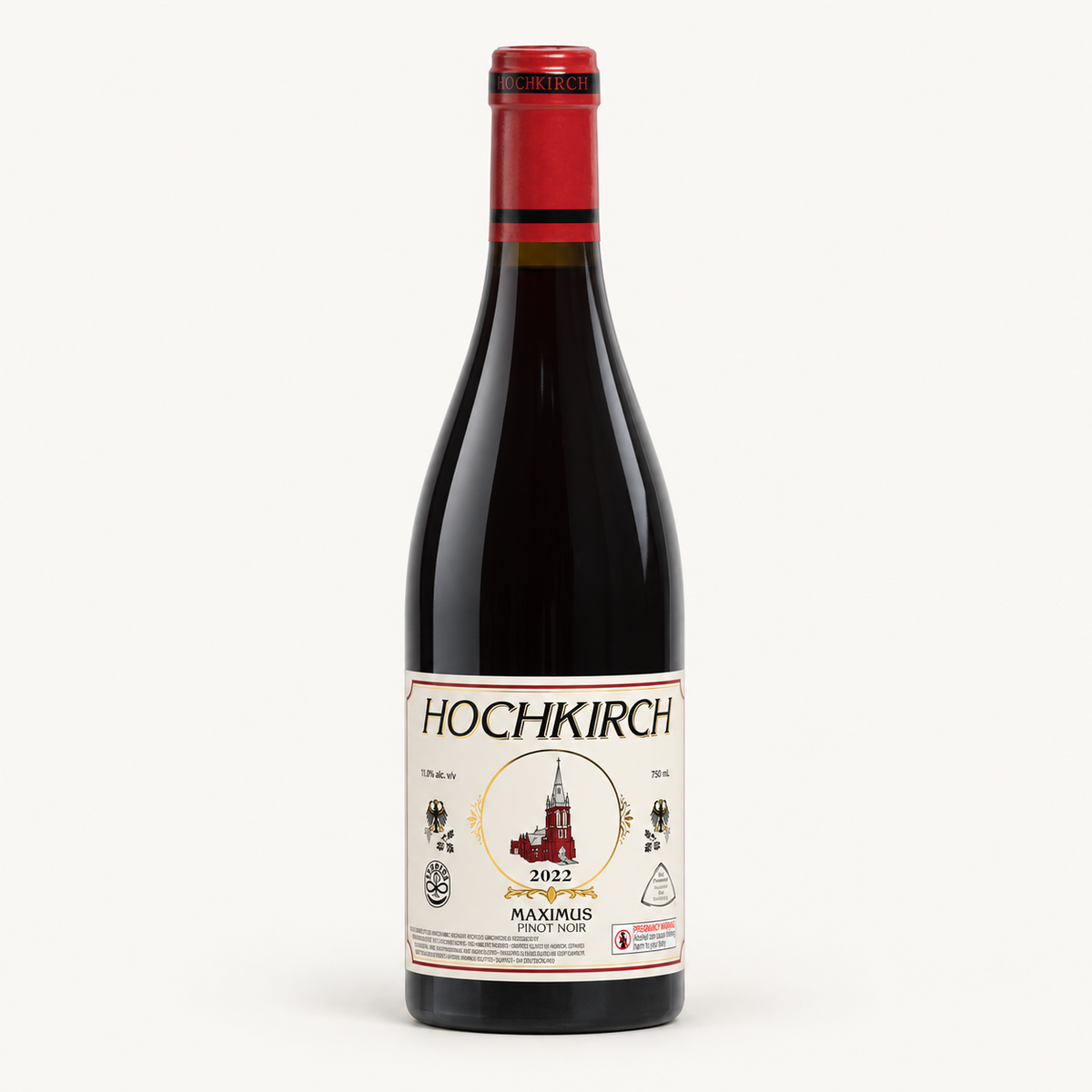 2022 Hochkirch Maximus Pinot Noir wine bottle