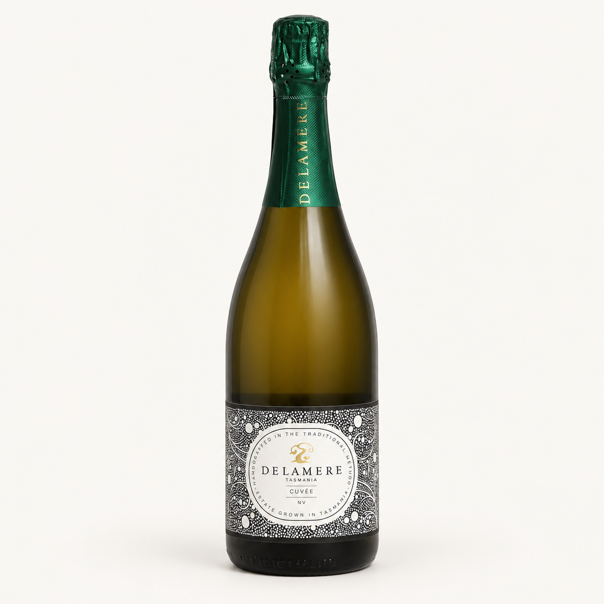 NV Delamere Tasmania Cuvee wine bottle