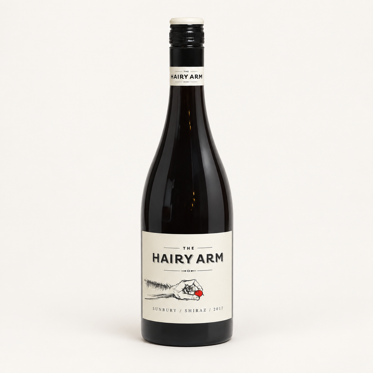2017 Hairy Arm Sunbury Shiraz wine bottle