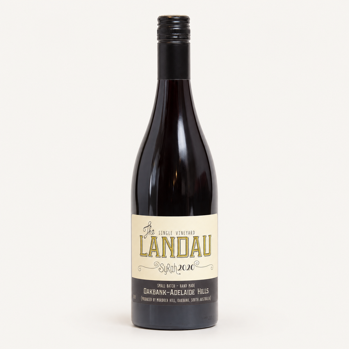 2020 Landau Syrah wine bottle