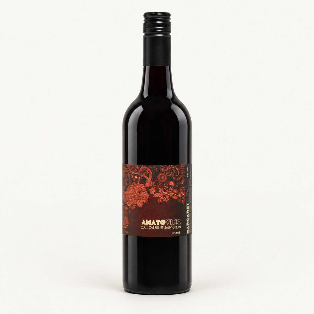 2021 Amato Vino Mantra Cabernet Sauvignon wine bottle
