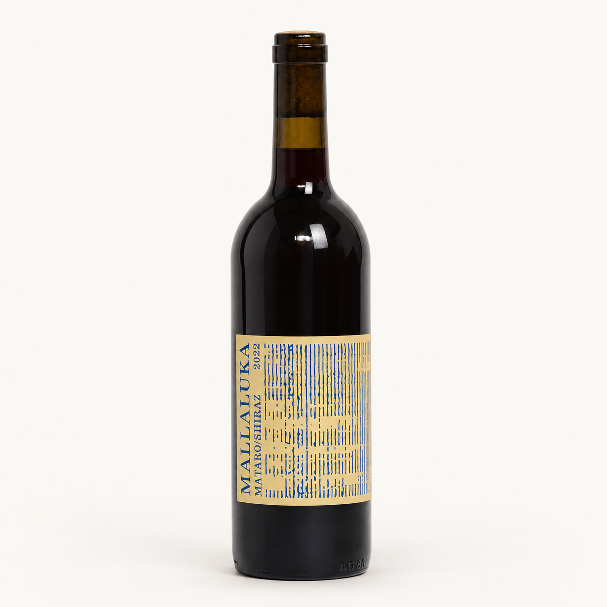 2022 Mallaluka Mataro Shiraz wine bottle