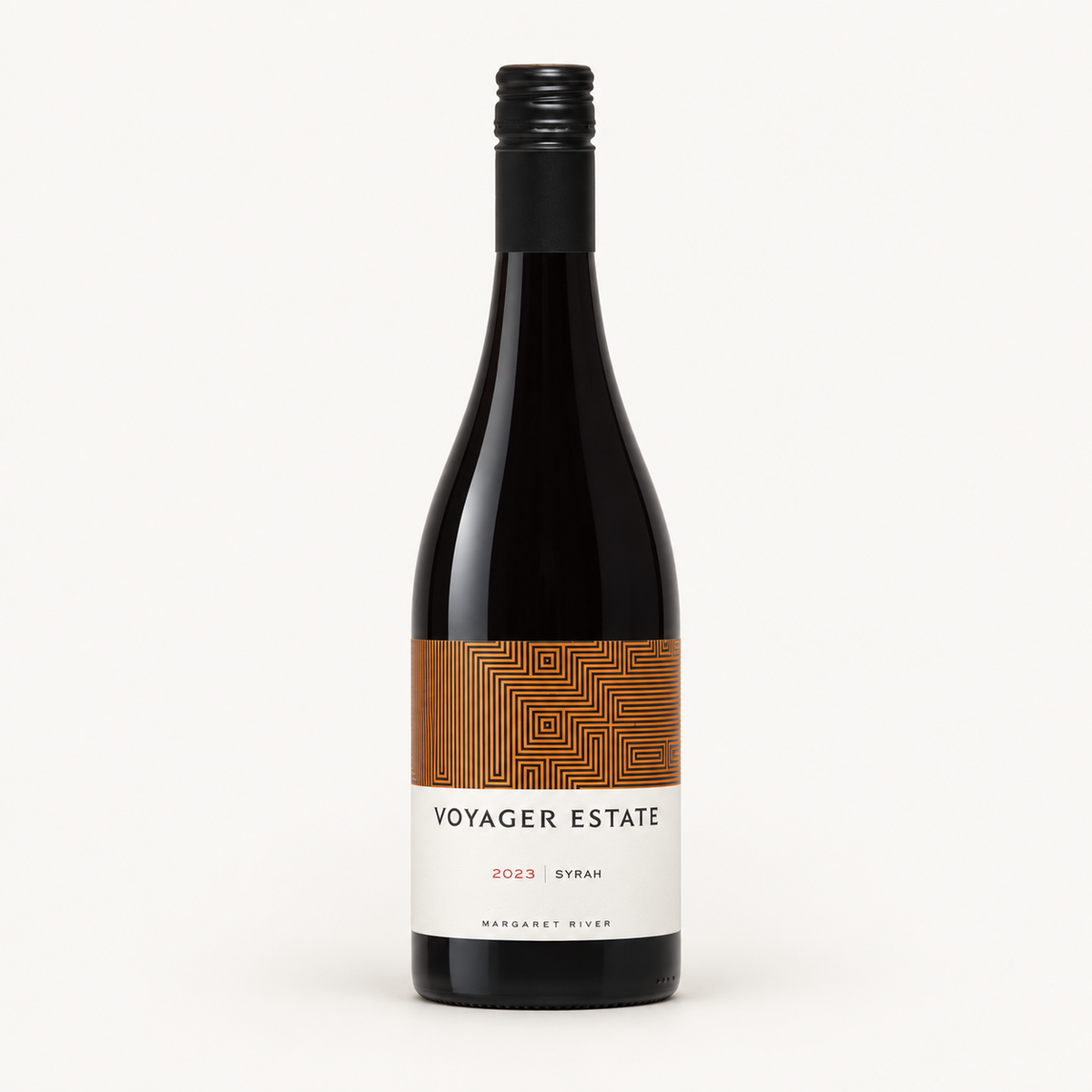 2023 Voyager Estate Syrah wine bottle
