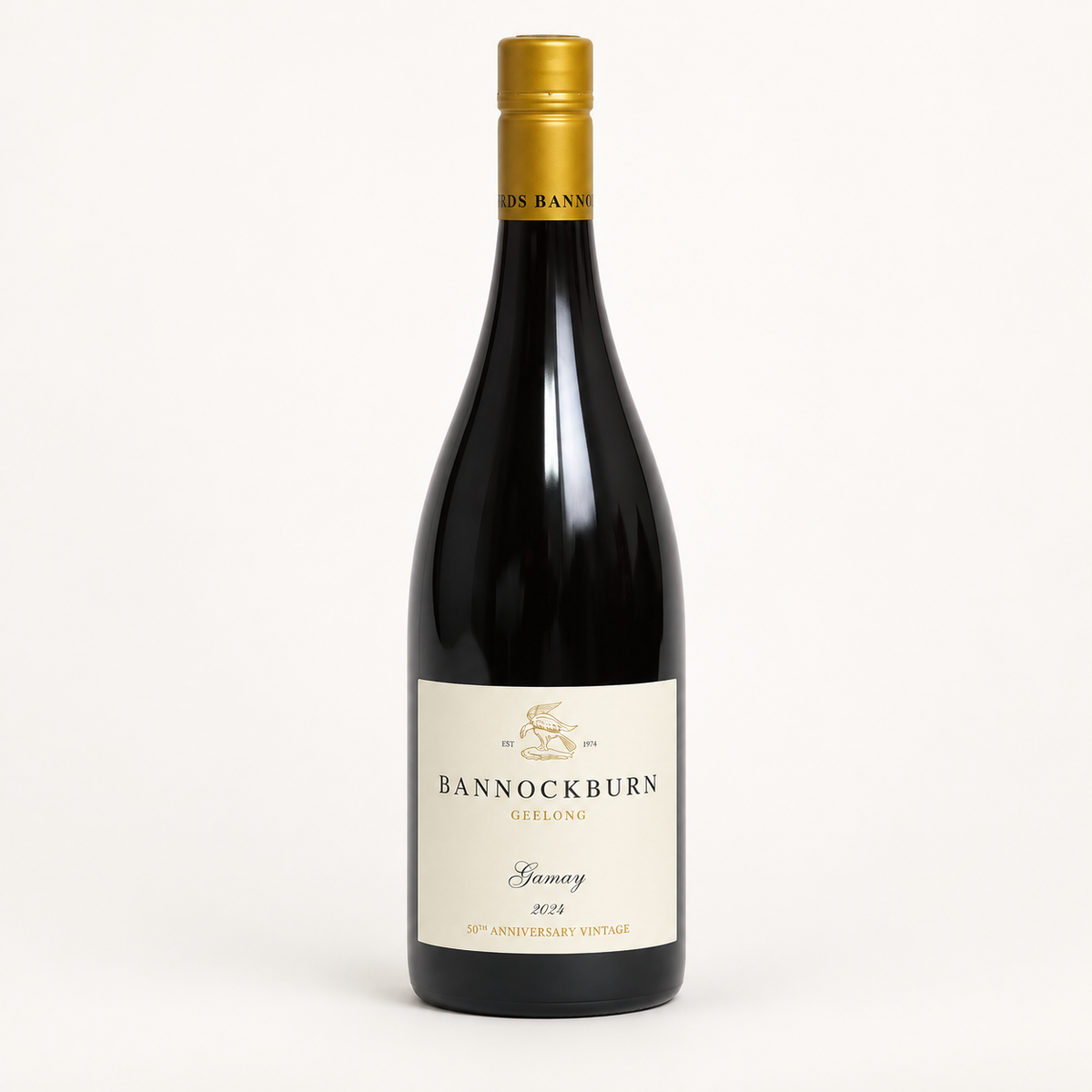 2024 Bannockburn Geelong Gamay wine bottle